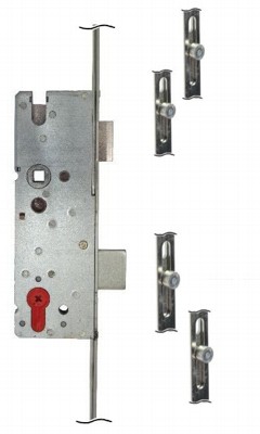 Дверной запор STV-F 1660/35 92/8 R4 MC фалевая защелка